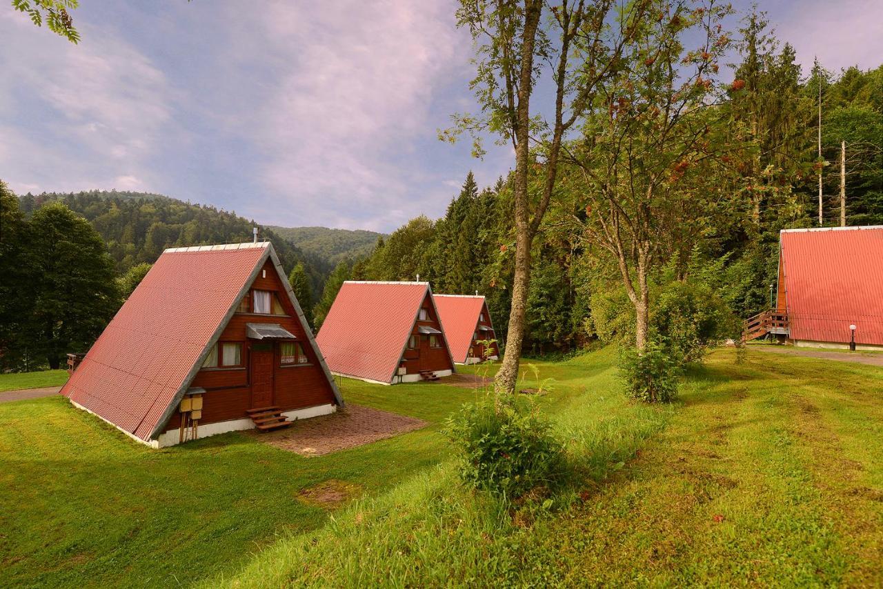 Perelka Bieszczady Domki チスナ エクステリア 写真