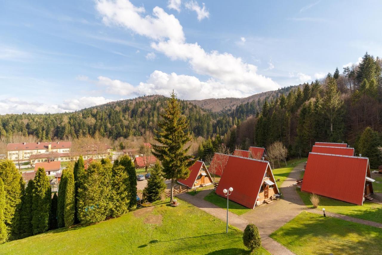 Perelka Bieszczady Domki チスナ エクステリア 写真