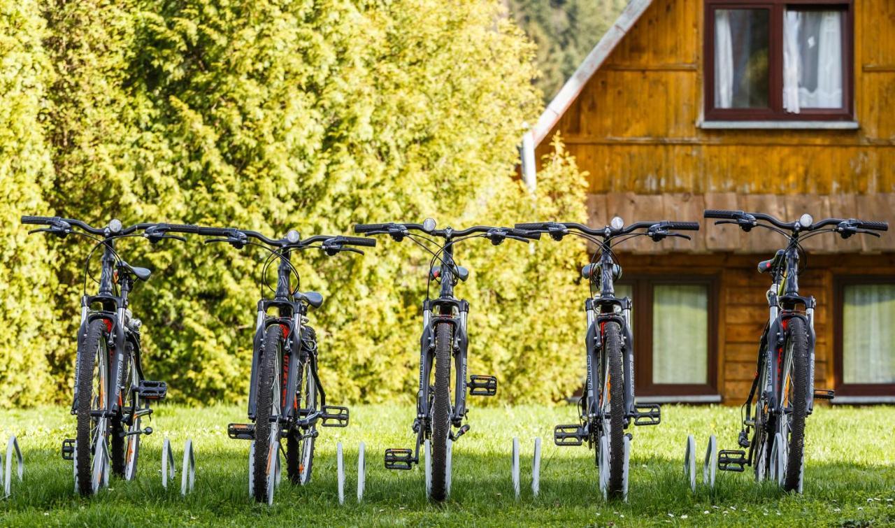 Perelka Bieszczady Domki チスナ エクステリア 写真
