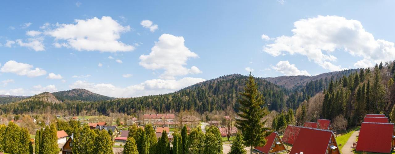 Perelka Bieszczady Domki チスナ エクステリア 写真