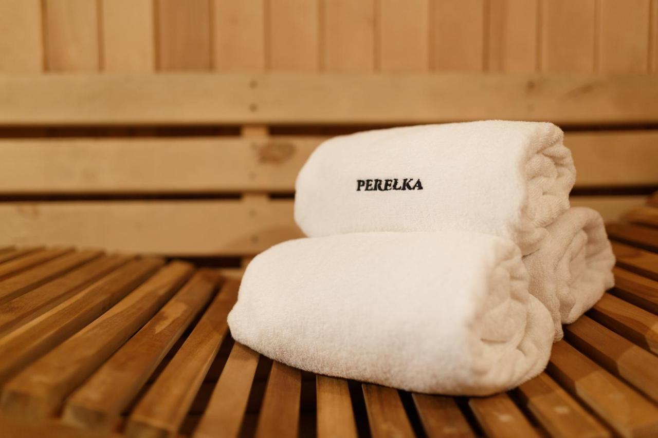Perelka Bieszczady Domki チスナ エクステリア 写真