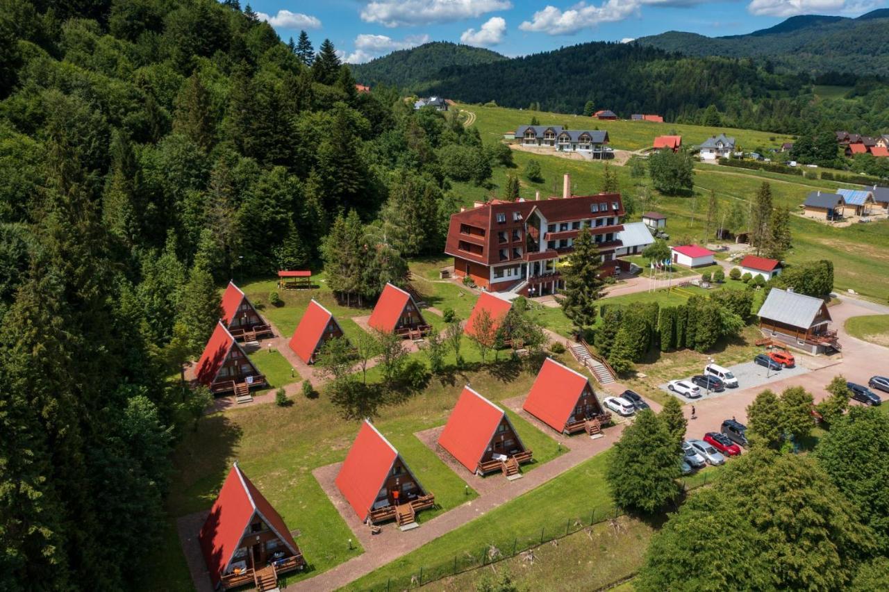 Perelka Bieszczady Domki チスナ エクステリア 写真