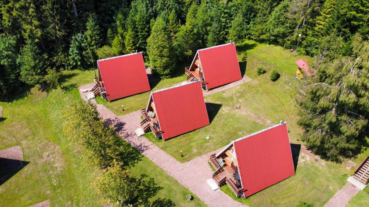 Perelka Bieszczady Domki チスナ エクステリア 写真