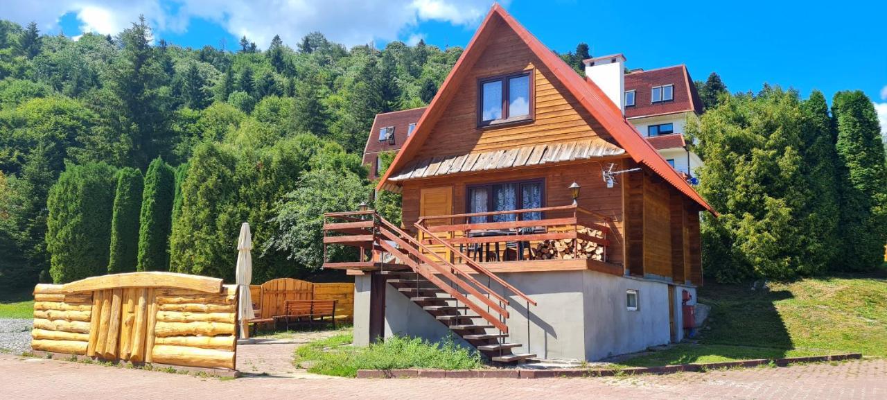 Perelka Bieszczady Domki チスナ エクステリア 写真