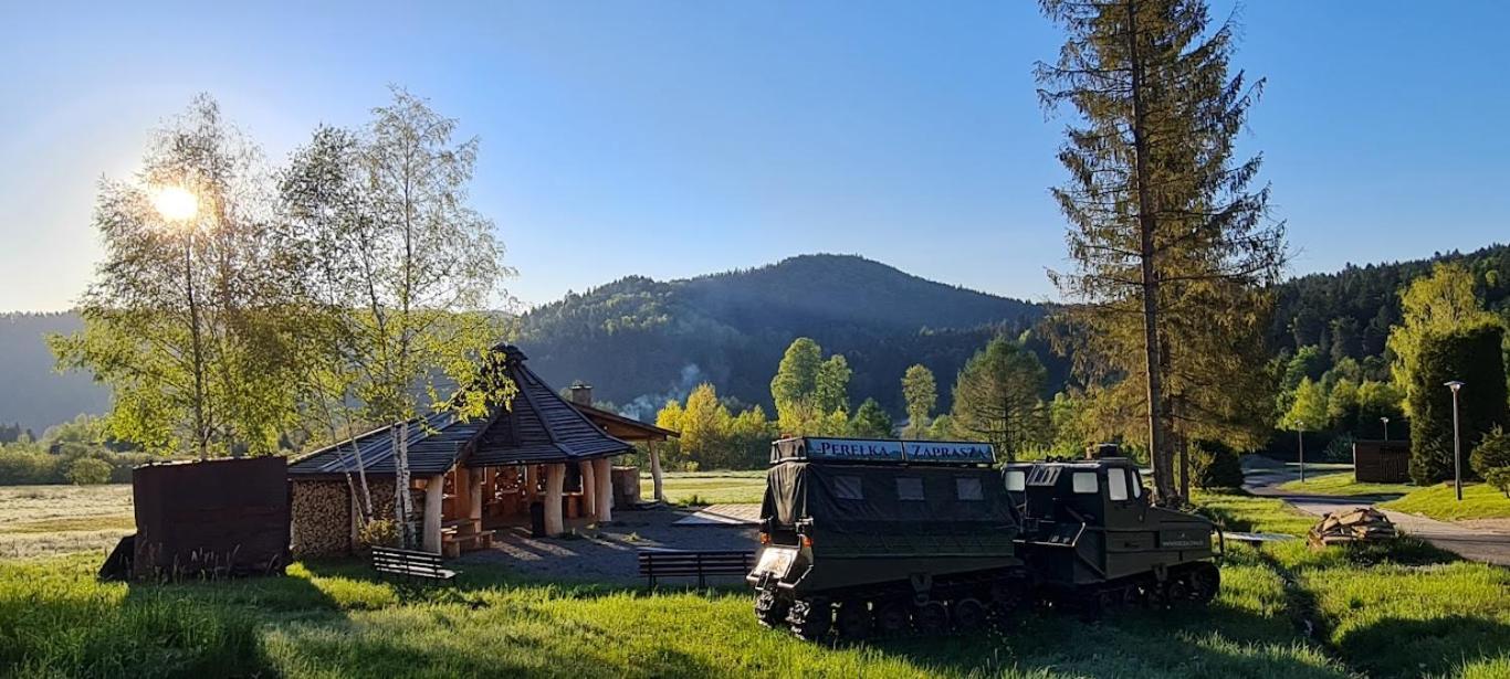 Perelka Bieszczady Domki チスナ エクステリア 写真