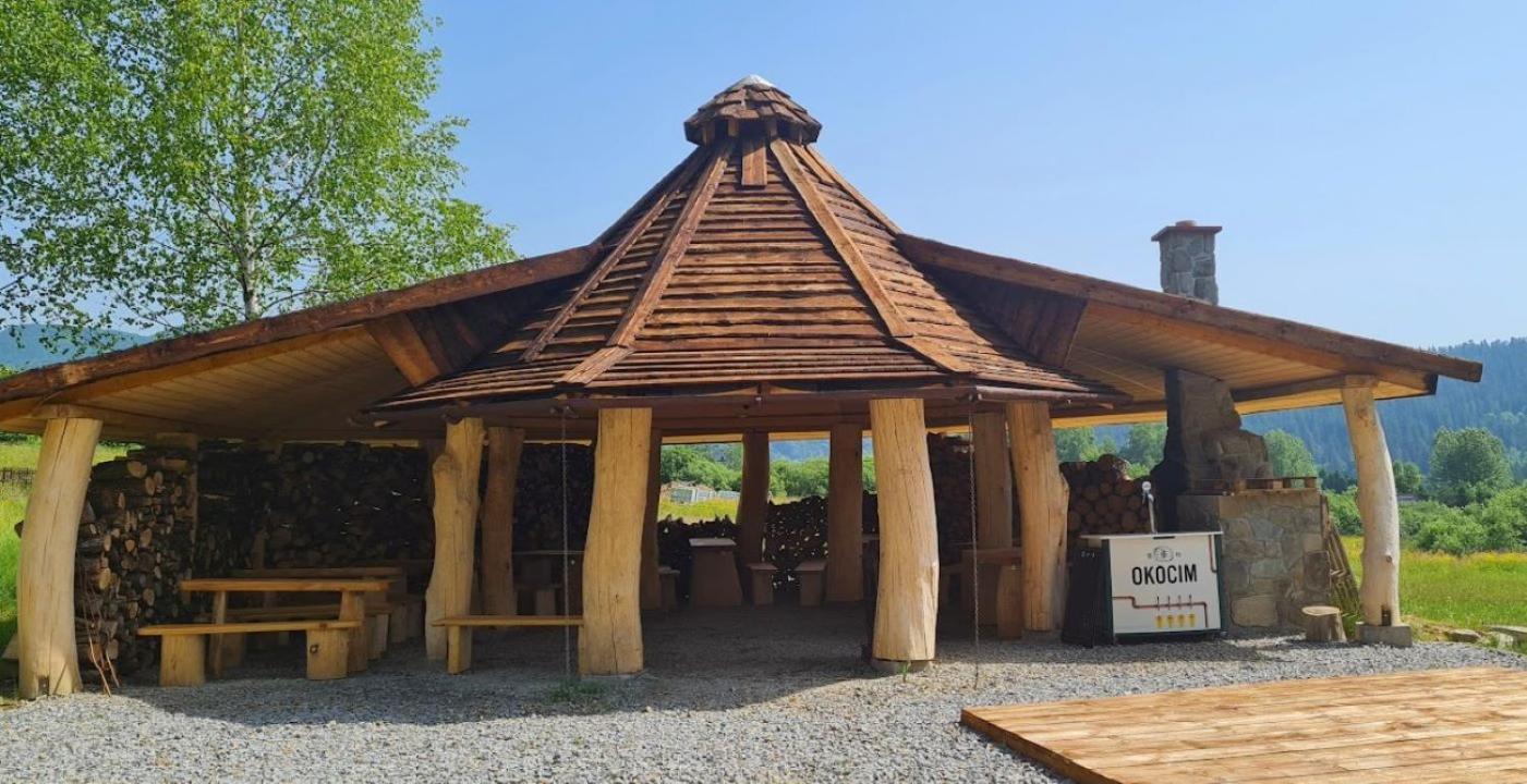 Perelka Bieszczady Domki チスナ エクステリア 写真